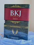 Bíblia King James 1611 Com Estudo Holman BKJ Preta e Marrom