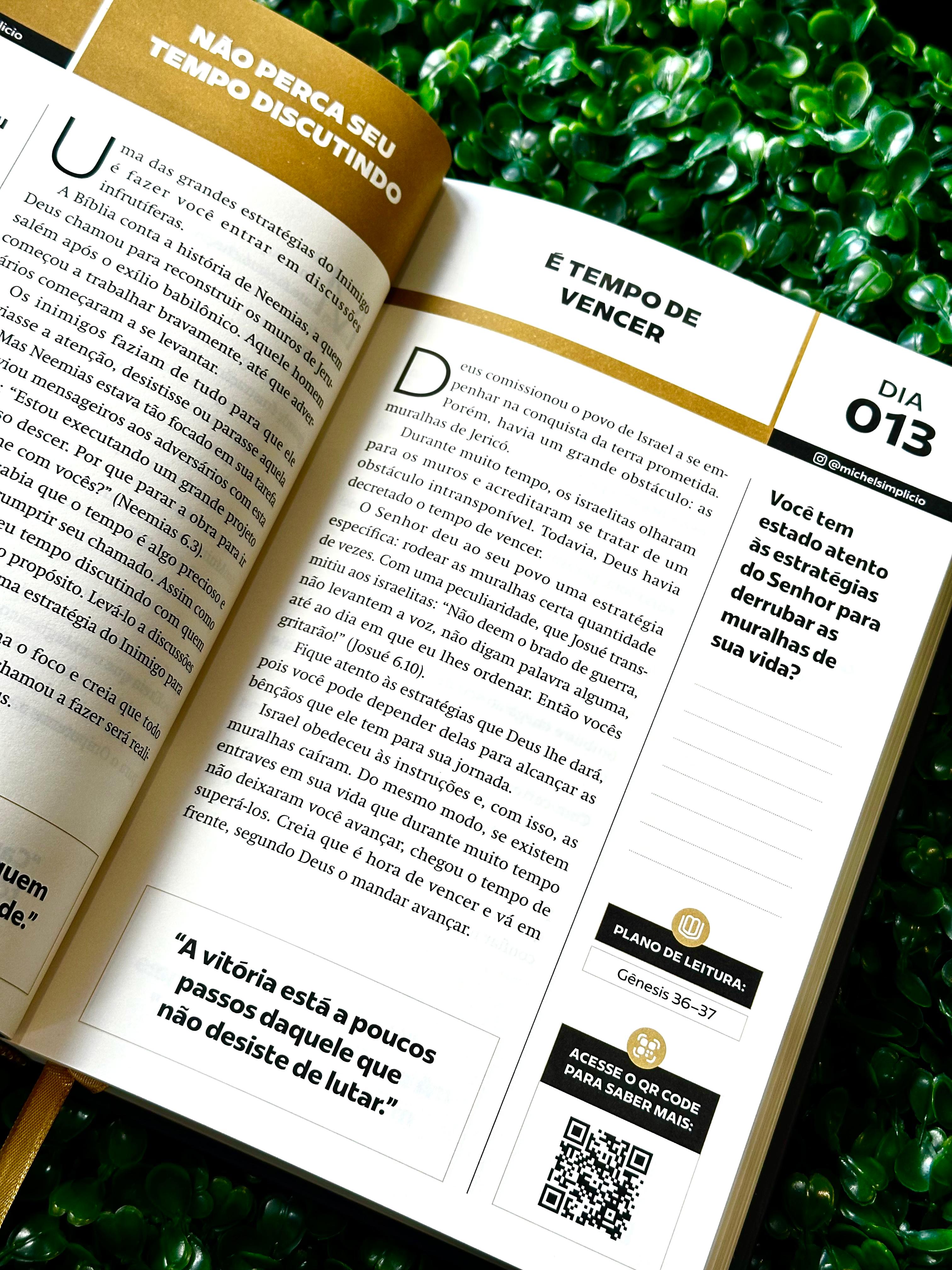 Priorize Deus 2025 | Devocionais diários para 365 dias | Michel Simplicio