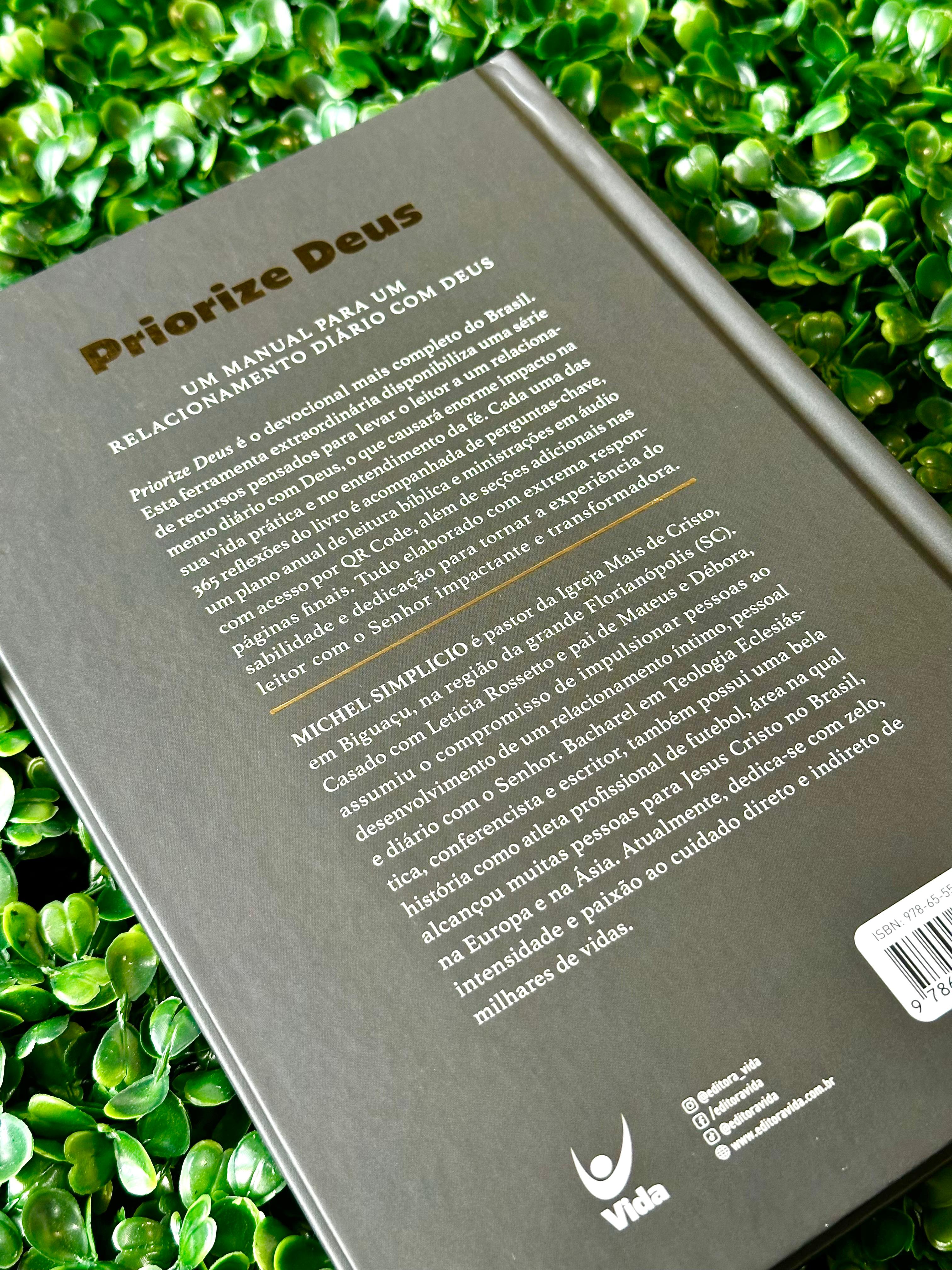 Priorize Deus 2025 | Devocionais diários para 365 dias | Michel Simplicio